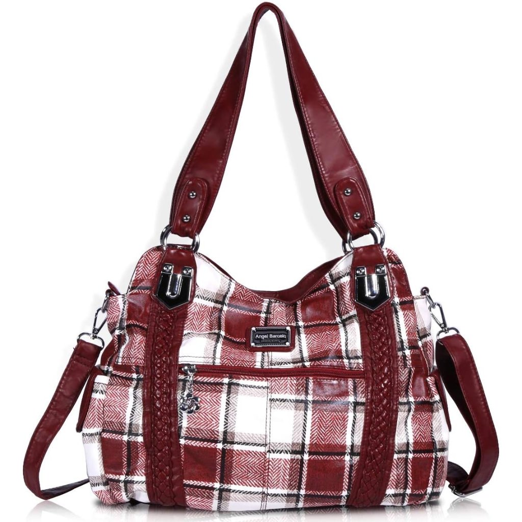 Hobo Fashion Handbags Women Spacious Shoulder Bags Washed Leather Shoulder Bag